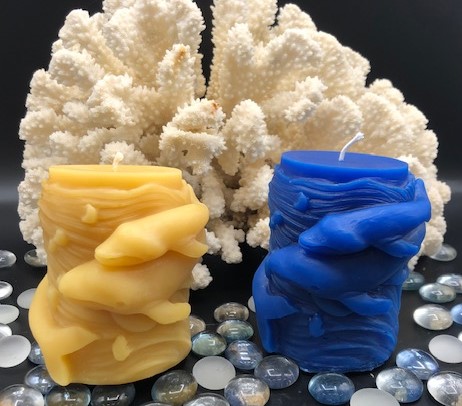 Whale Beeswax Candles