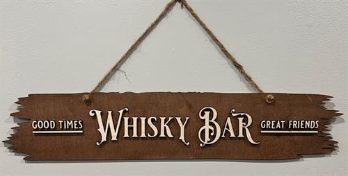 Whiskey Bar Sign - long version