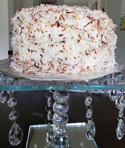 Coconut pineapple cake