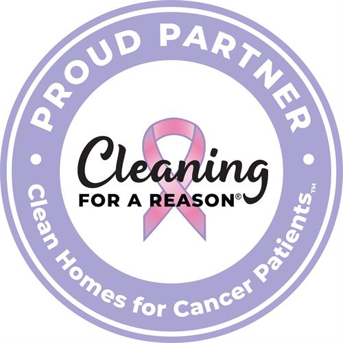 Cleaning for a Reason is our partnered charity