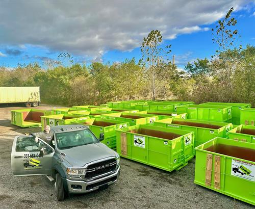 We are ready to serve your dumpster needs!