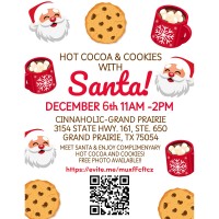 Hot Cocoa & Cookies with Santa!