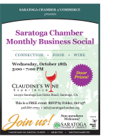 October Business Social at Claudine's Wine Experience