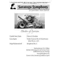 Saratoga Symphony Concert