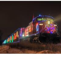 Holiday Train Visit for Food Pantry Donations 2016