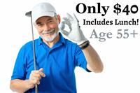 $40 Senior Golf Day