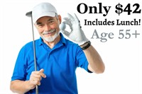$42 Senior Golf Day - FREE LUNCH