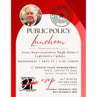  Public Policy Luncheon with State Rep. Hugh Shine