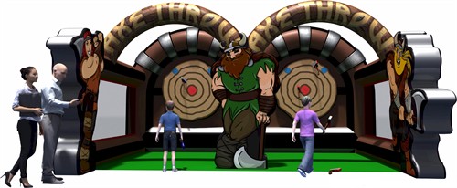 Awesome Axe Throwing Challenge from Fun on the Run!