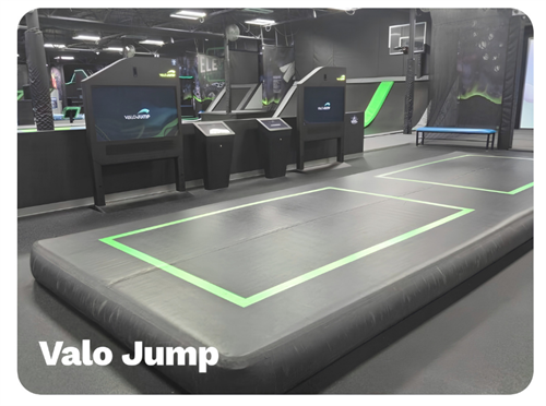 Valo Jump - Jumpers are transported into a world of fun where their movement controls the game