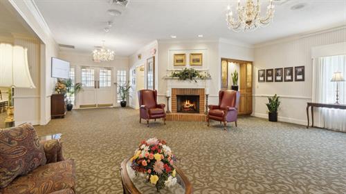 Lobby at Remmert Funeral Home Lobby at Remmert Funeral Home