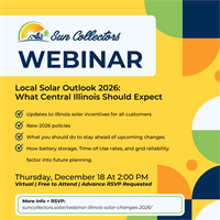 Illinois Solar Changes 2026 Webinar | Sun Collectors