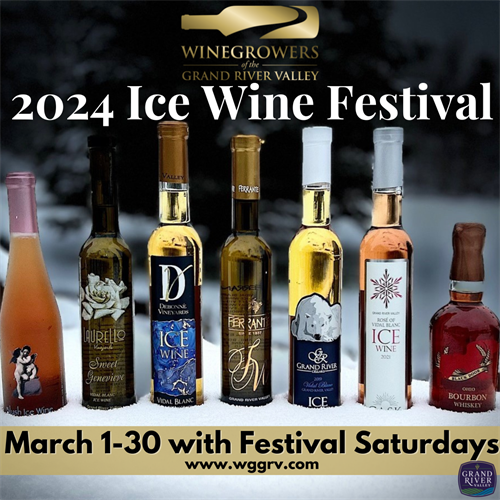 2024 WGGRV Ice Wine Festival Multiple Locations Mar 2, 2024