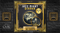 Jazz Night Dinner with SWINGBONE featuring Ava Preston at Cask 307