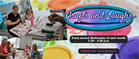 Crafts and Laughs ~ Madison Public Library
