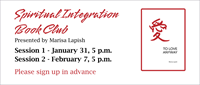 Spiritual Integration Book Club ~ Madison Public Library