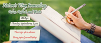 Nature’s Way Journaling: Relax, Reflect and Write ~ Madison Public Library