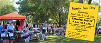 Annual Family Fun Day: Community Yard Sale & Craft Sale