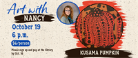 Art with Nancy: Kusama Pumpkins
