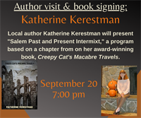 Local Author Visit- Katherine Kerestman