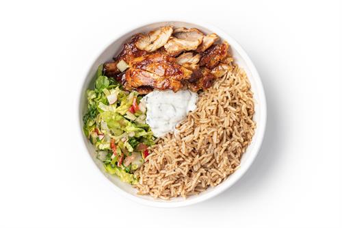 Carved Chicken Bowl Carved Chicken Bowl
