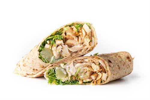 Chicken & Garlic Wrap Chicken & Garlic Wrap