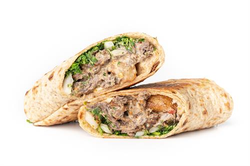 Meat & Spicy Tahini Wrap Meat & Spicy Tahini Wrap
