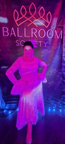 Ballroom dancing is where my soul sings. I danced for many years as a child, and in 2026, I found my way back to my happy place.