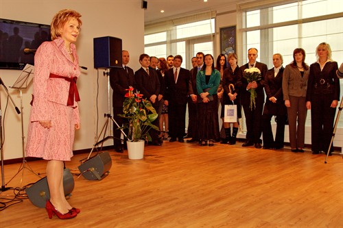 Opening celebration of Premium Medical, the clinic I founded in Riga, Latvia — January 29, 2008. It continues to operate today, with approximately 80 physicians.