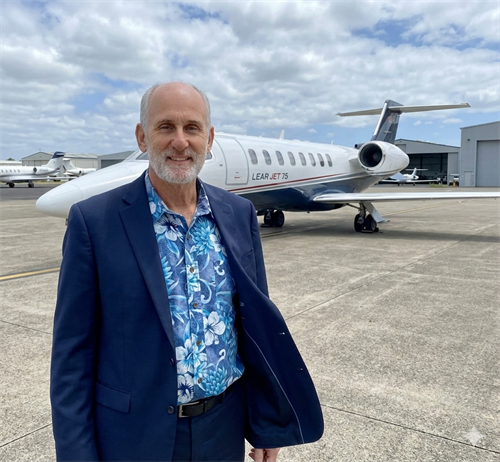Dave in Front Of His Jet (No, Not really)