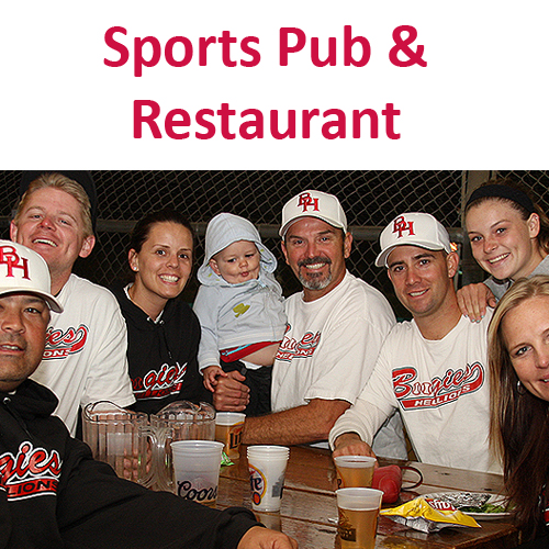 Sports Pub & Restaurant Serving 8 Draft Beers & Wine