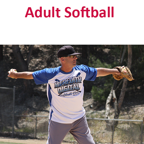 Adult Softball Leagues
