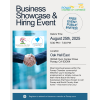 FREE Upcoming Business Showcase & Hiring Event!