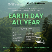 The Poway Chamber of Commerce Partners with EnviroGreen Electronics Recycling Services to Offer Free Unwanted Electronics Pickups