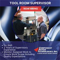 Tool Room Supervisor
