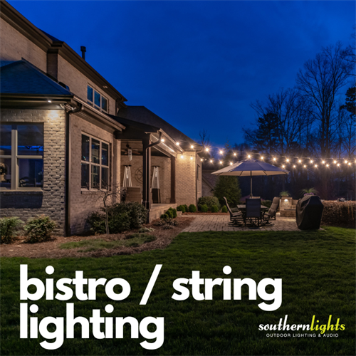 Bistro / String Lighting by Southern Lights on Smith Mountain Lake SML