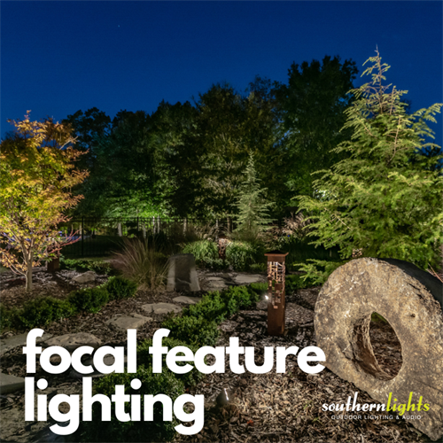 Focal Feature Lighting by Southern Lights on Smith Mountain Lake SML