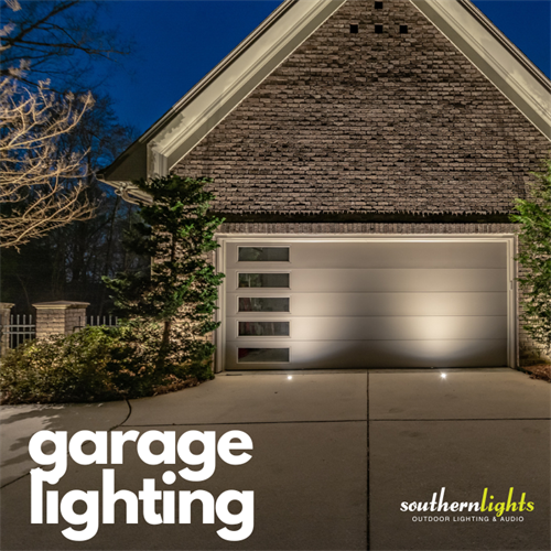 Garage Lighting by Southern Lights on Smith Mountain Lake SML