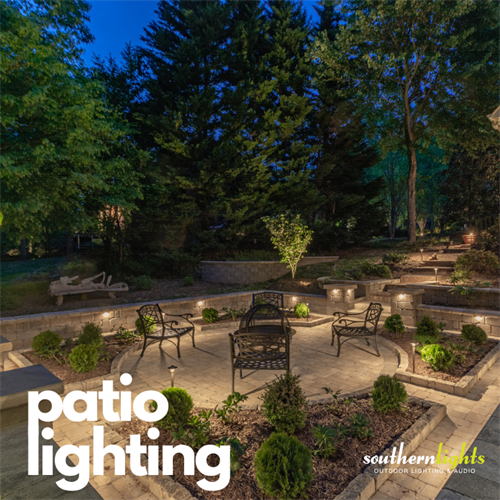 Patio Lighting by Southern Lights on Smith Mountain Lake SML