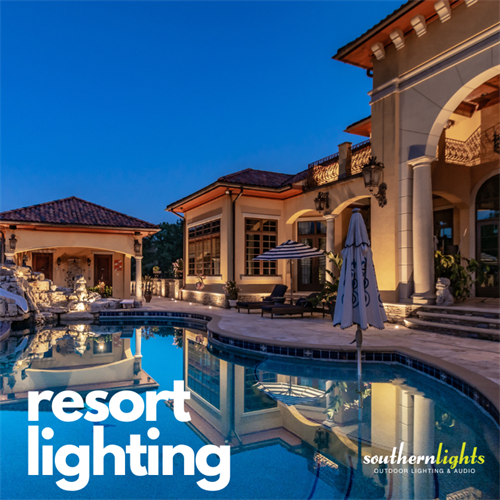 Resort Lighting by Southern Lights on Smith Mountain Lake SML