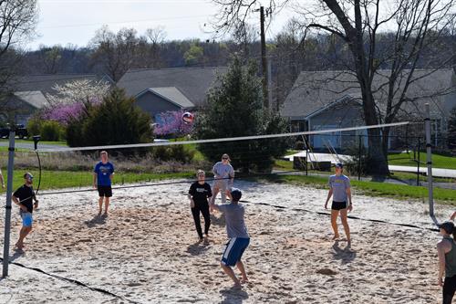 Sand Volleyball Court at Mariners Landing