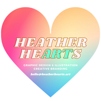 Heather Hearts Art
