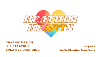 Heather Hearts Art