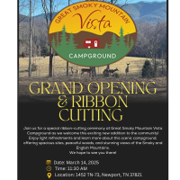 Ribbon Cutting for Great Smoky Mountain Vista Campground