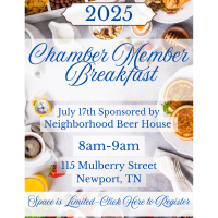 2025 July Member Breakfast Sponsored by Neighborhood Beer House