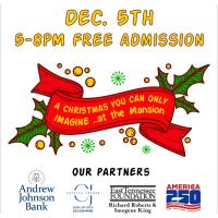 A Christmas You Can Only Imagine... at the Mansion
