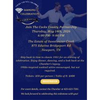 Cocke County Partnership 75th Anniversary Diamond Celebration