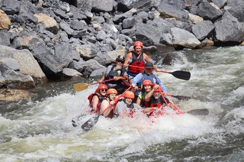 Class III and IV rapids on the Upper Pigeon River