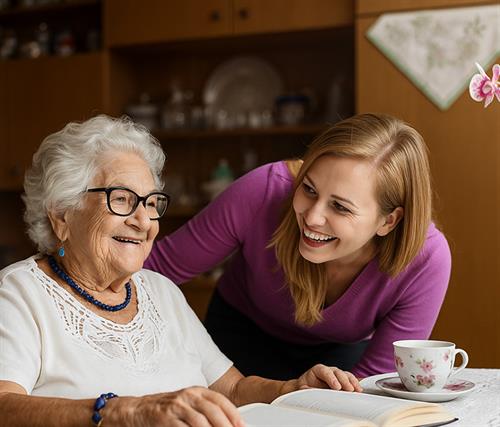 Gallery Image woman-smiles-with-her-care-giver-as-they-read.jpg