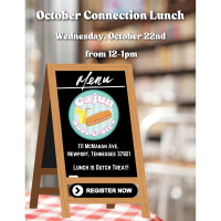October Connection Lunch Hosted by Cajun Subs and Sips